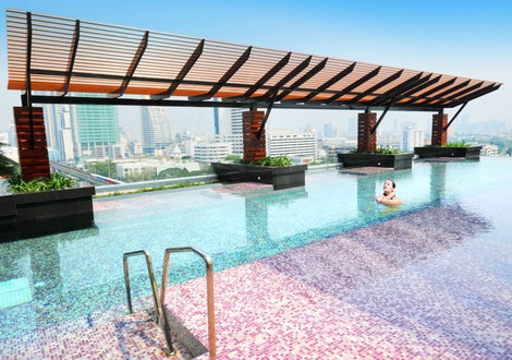 游泳池 Mode Sathorn Hotel Bangkok