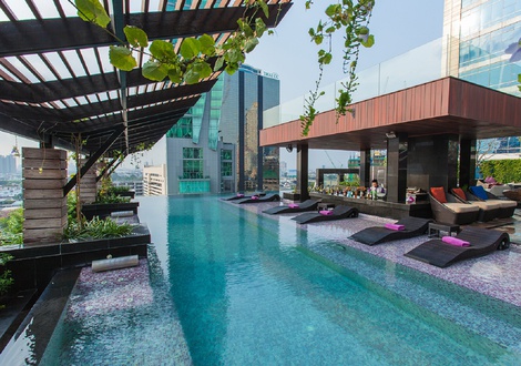 游泳池 Mode Sathorn Hotel Bangkok